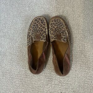 Ariat Cruiser Leopard Print Slip On Shoes